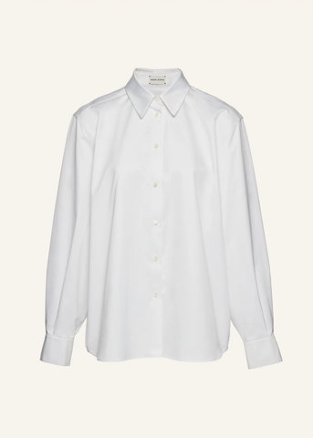 Oversized Cotton White Shirt
