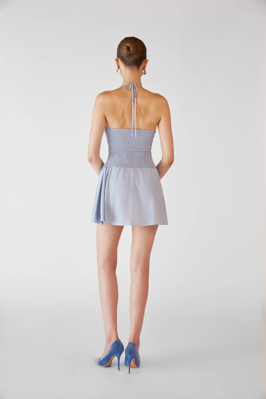 Bardot Parisian Blue Mini Dress