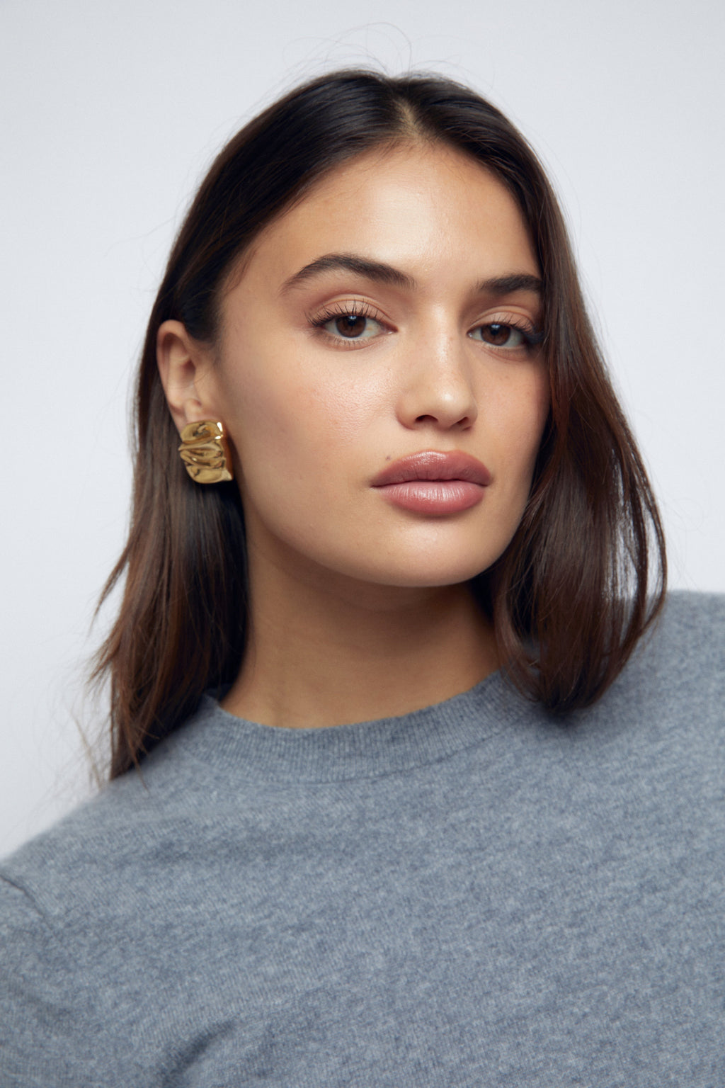 Bunch Gold Earrings