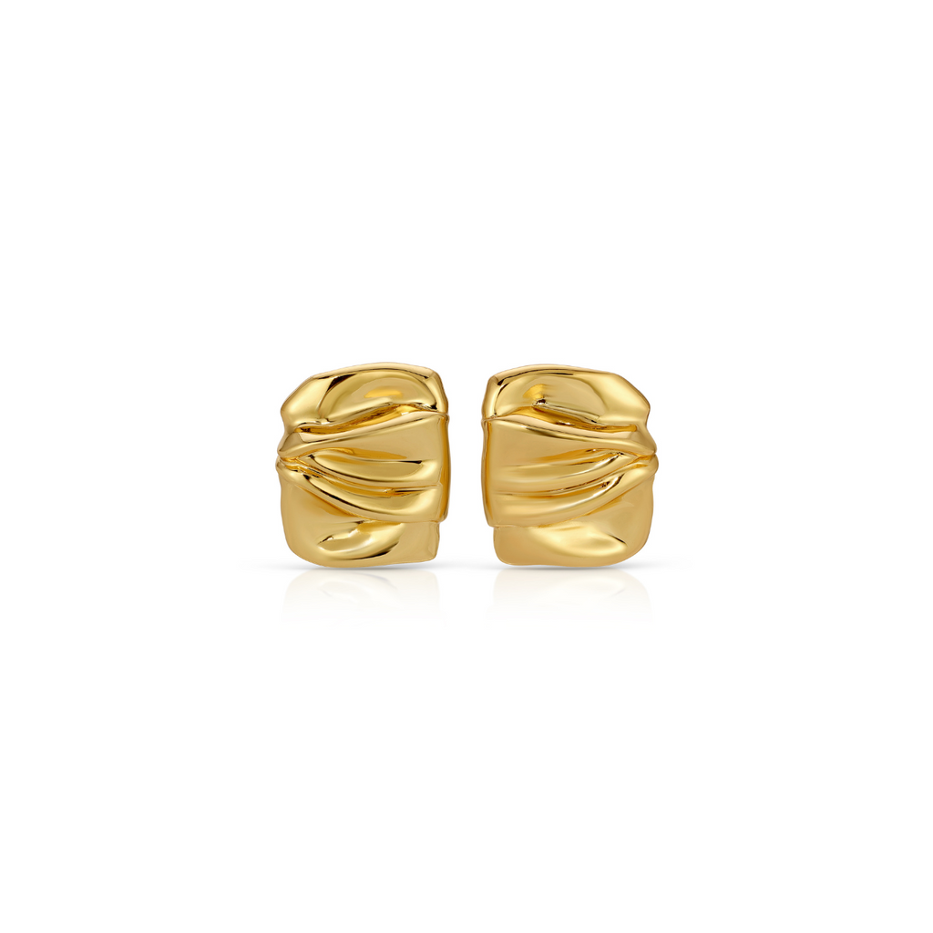Bunch Gold Earrings