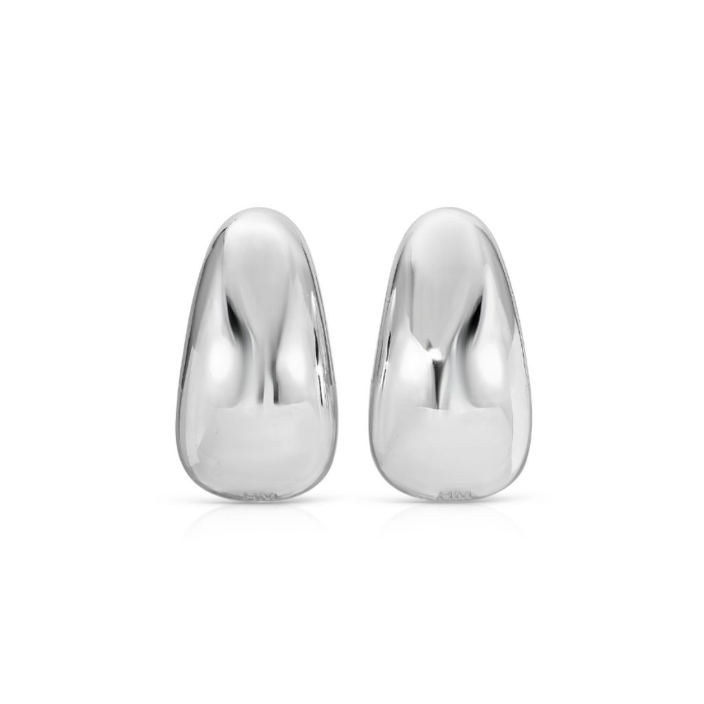 Beanie Silver Earrings