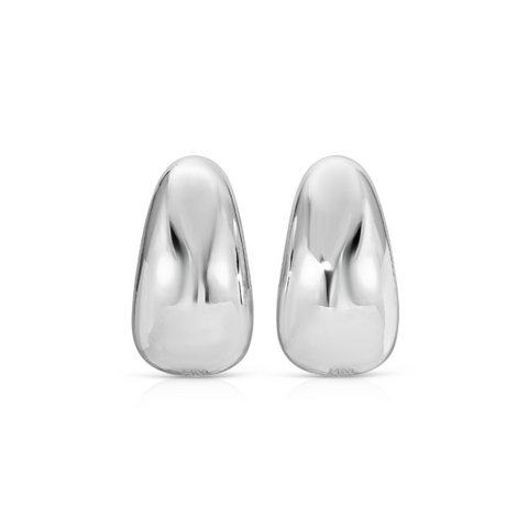 Beanie Silver Earrings