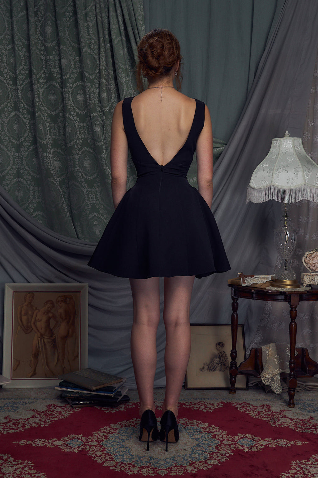 Audrey Hepburn Noir Dress
