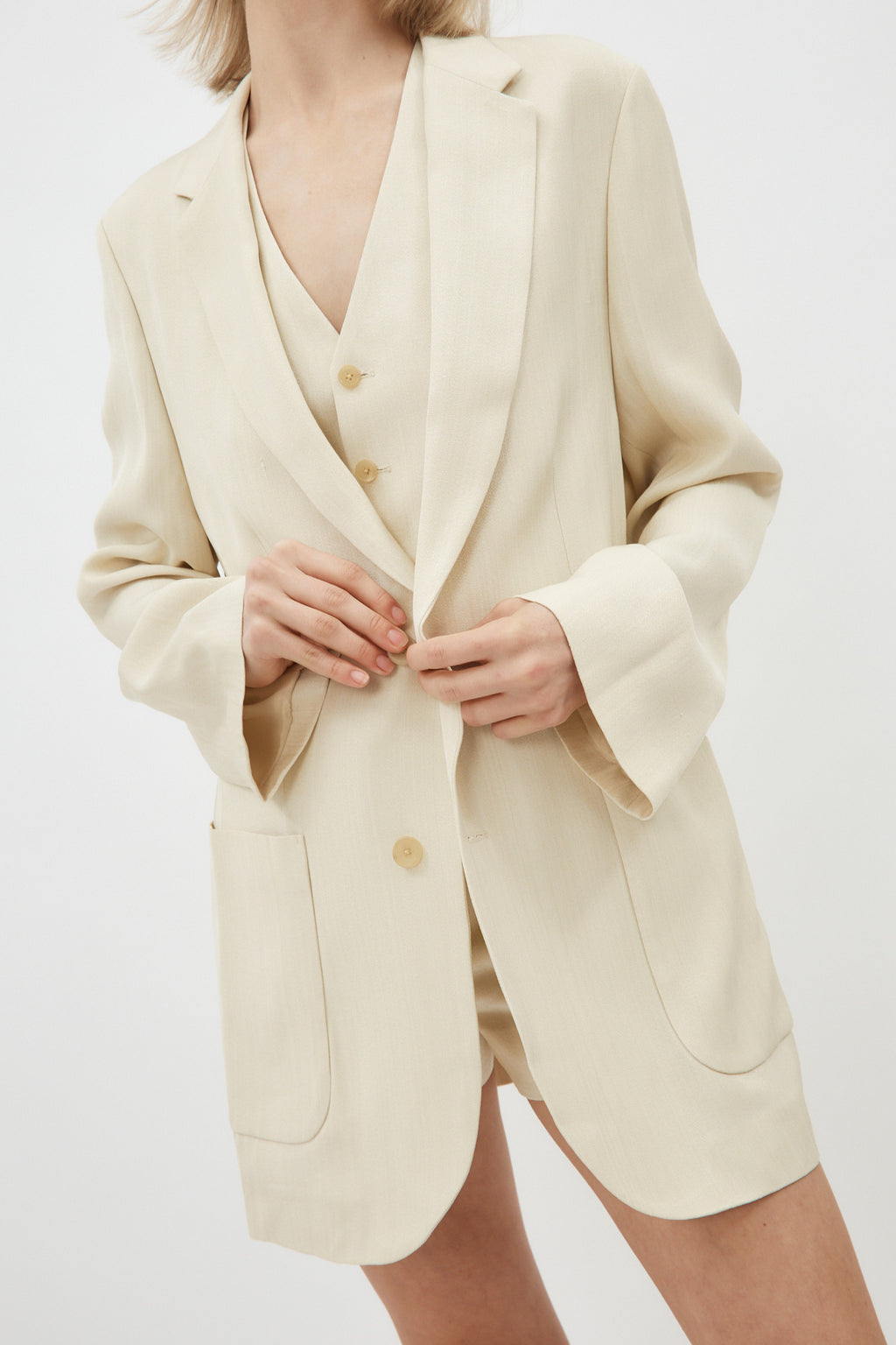 Iria Ivory Jacket - Désordre Boutique