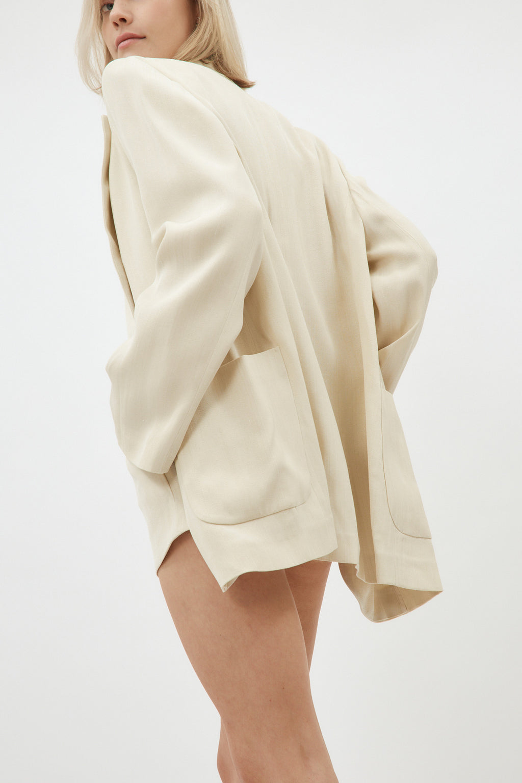 Iria Ivory Jacket - Désordre Boutique