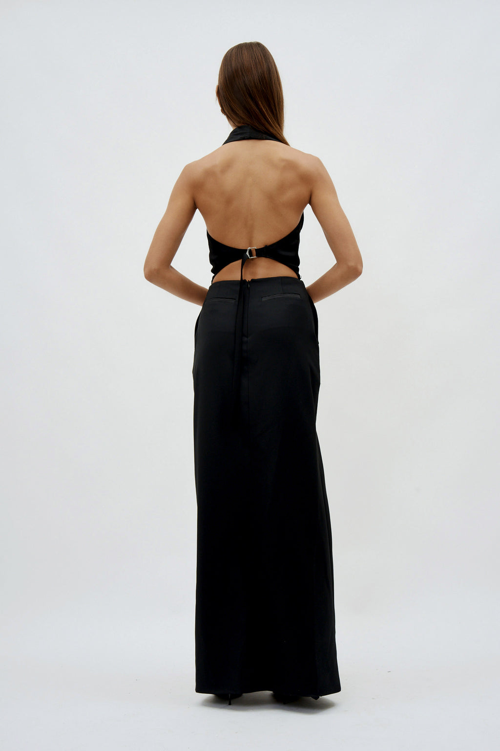 Janice Black Tuxedo Gown - Désordre Boutique