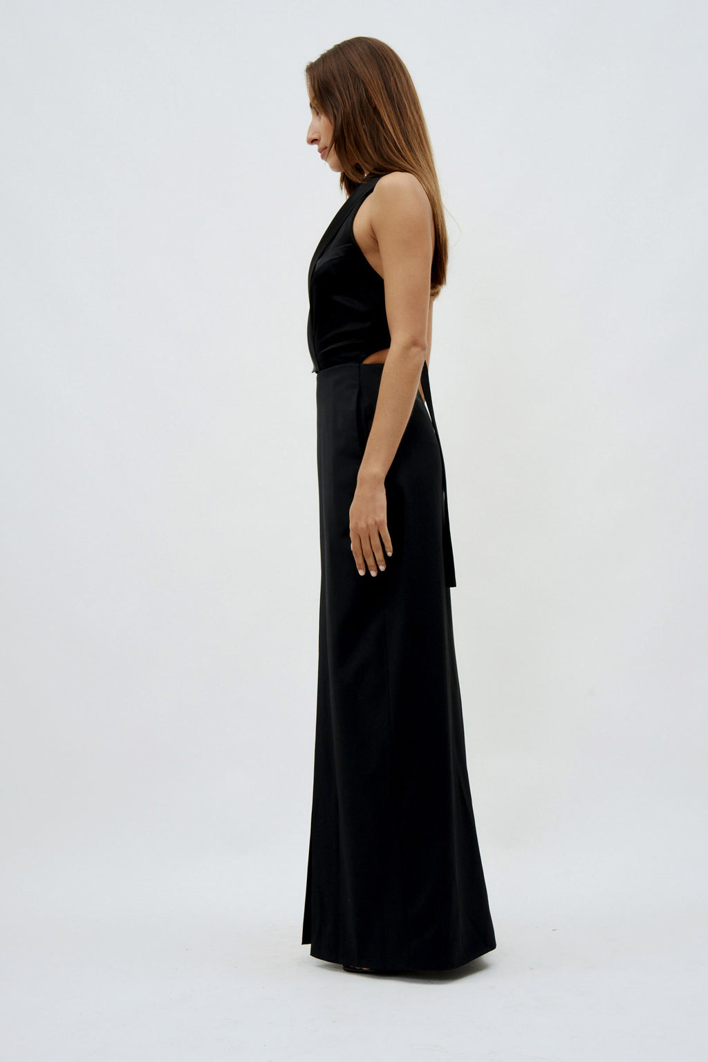 Janice Black Tuxedo Gown - Désordre Boutique