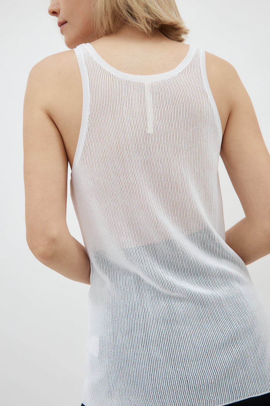 Kalin White Tank Top - Désordre Boutique