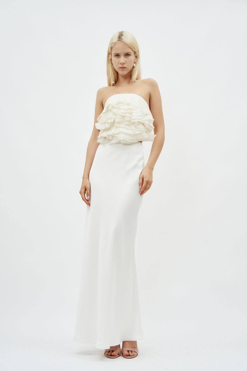 Kiri Maxi White Skirt - Désordre Boutique