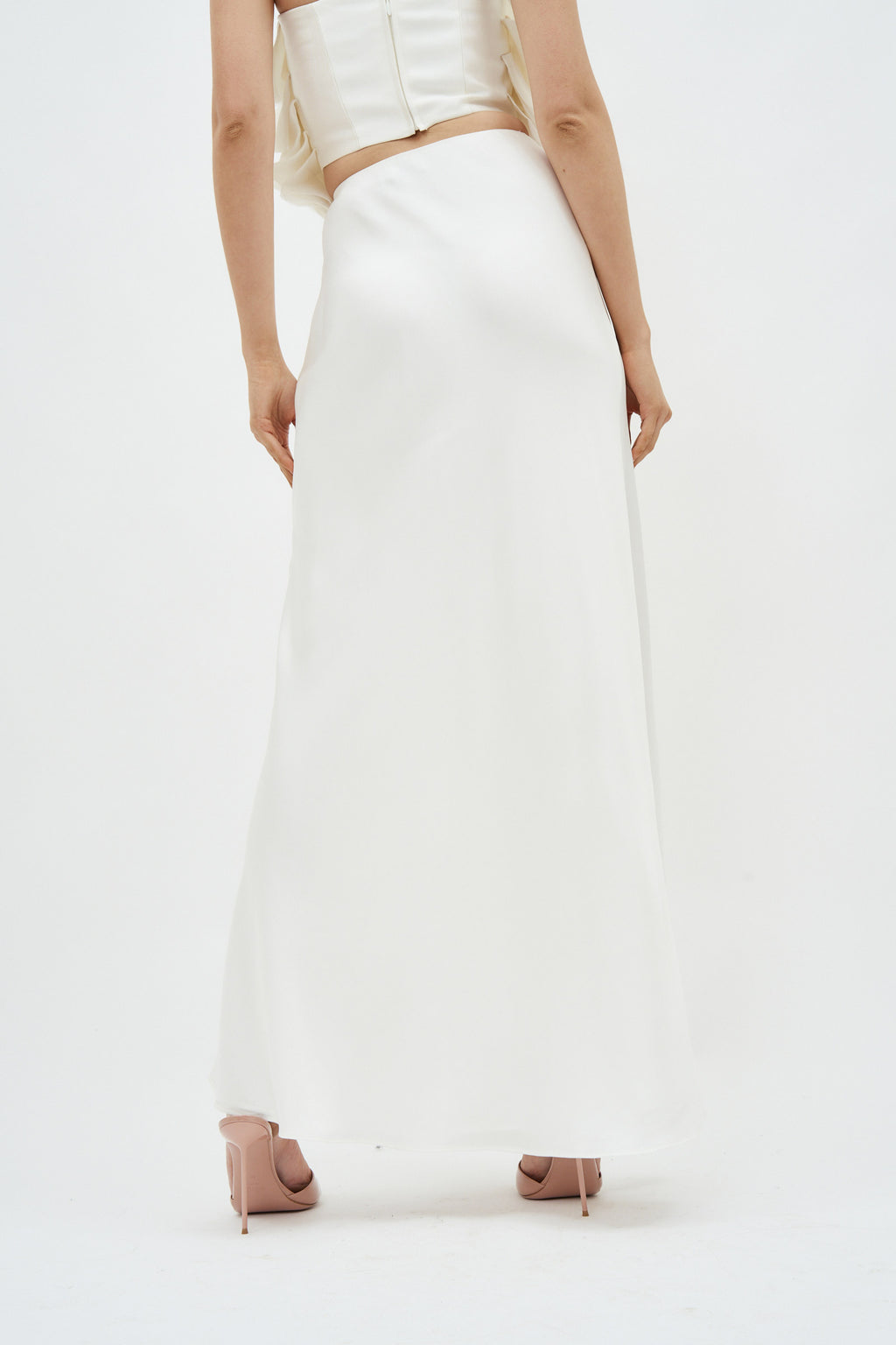 Kiri Maxi White Skirt - Désordre Boutique