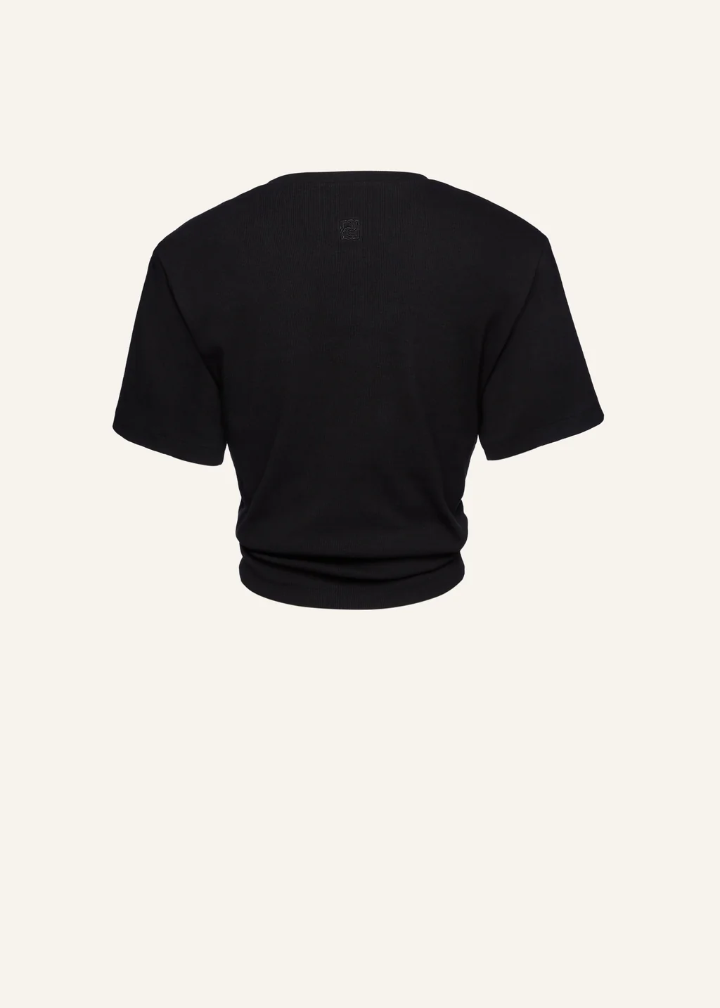 Knotted Black T-Shirt - Désordre Boutique