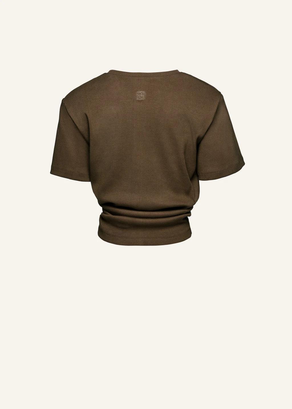 Knotted Khaki T-Shirt - Désordre Boutique