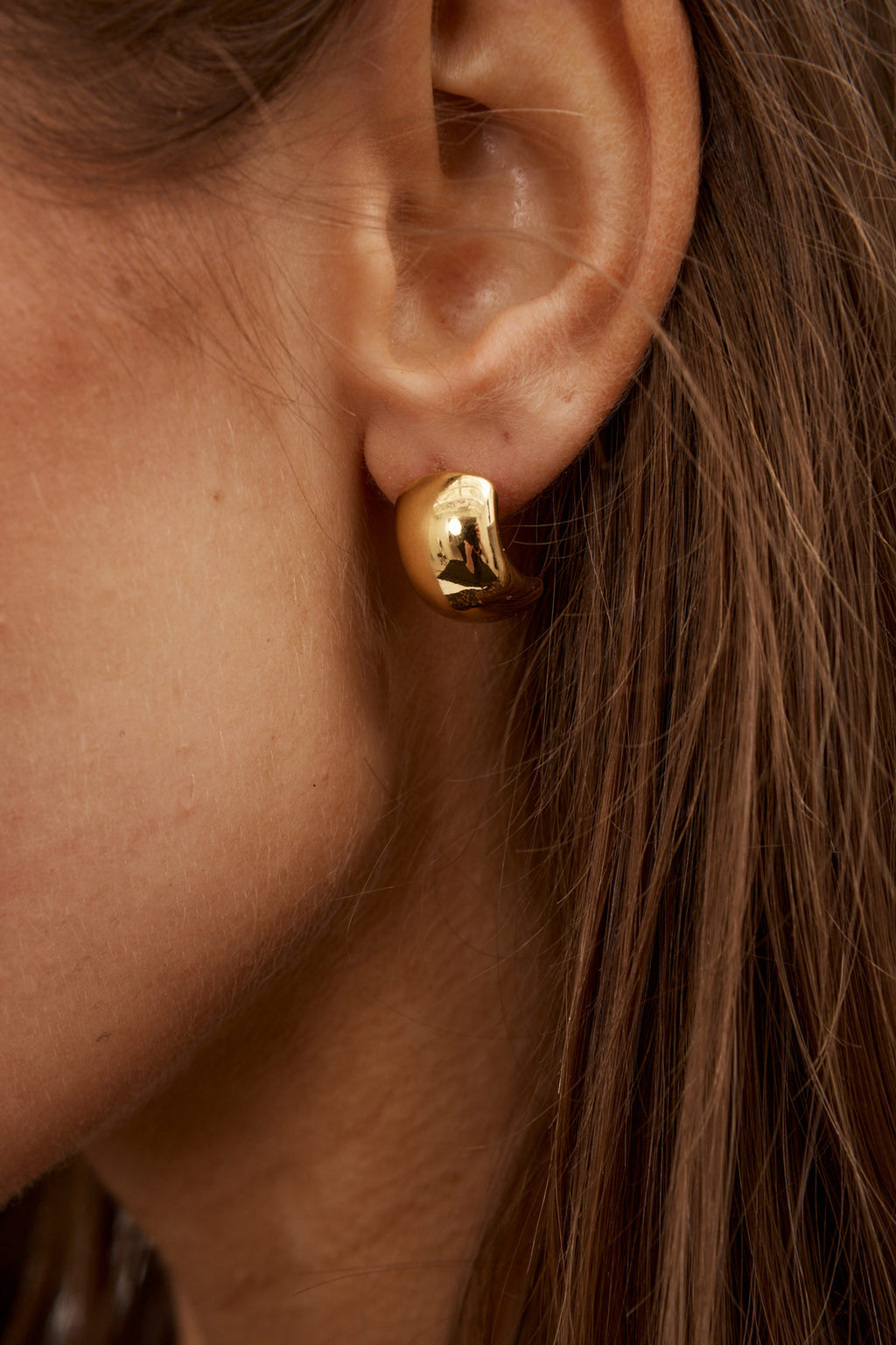 Ky Hoop Gold Earrings - Désordre Boutique