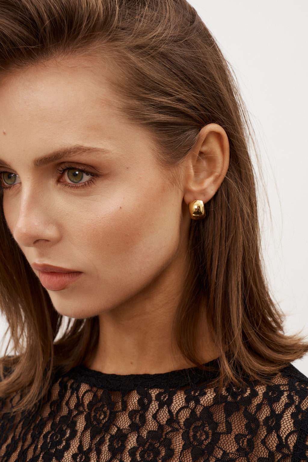 Ky Hoop Gold Earrings - Désordre Boutique