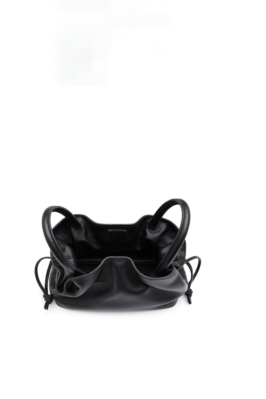 21.1 Black Smooth Mila Mini Tote