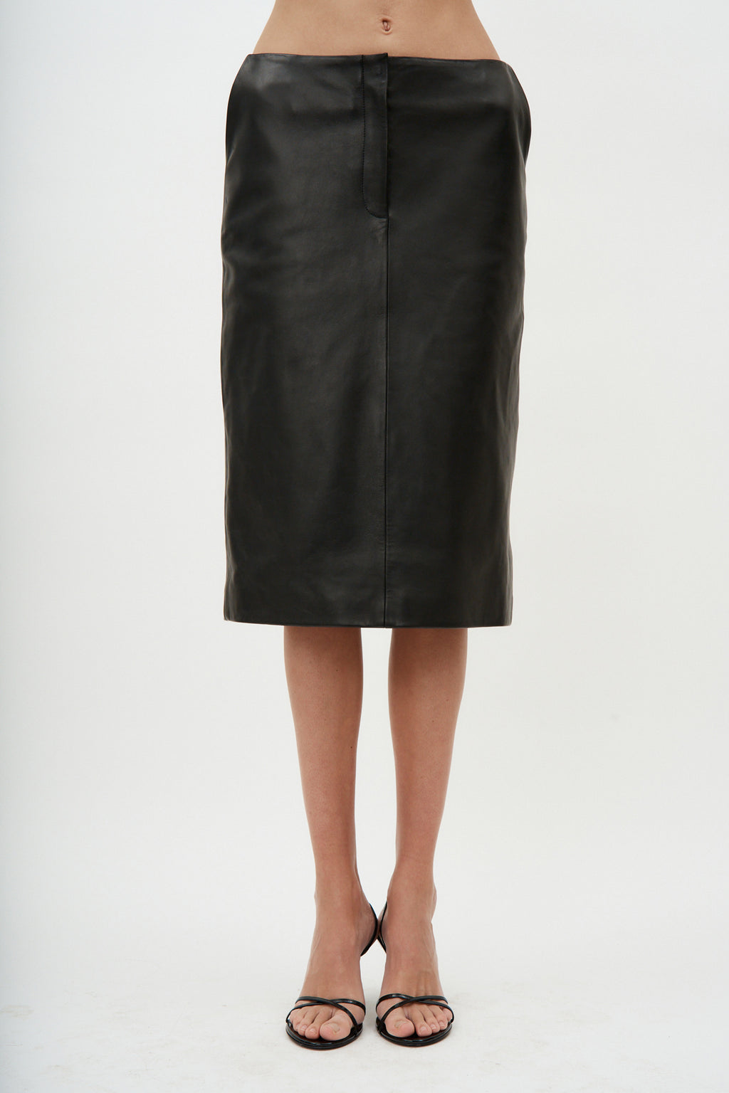 Leather Pencil Black Skirt - Désordre Boutique