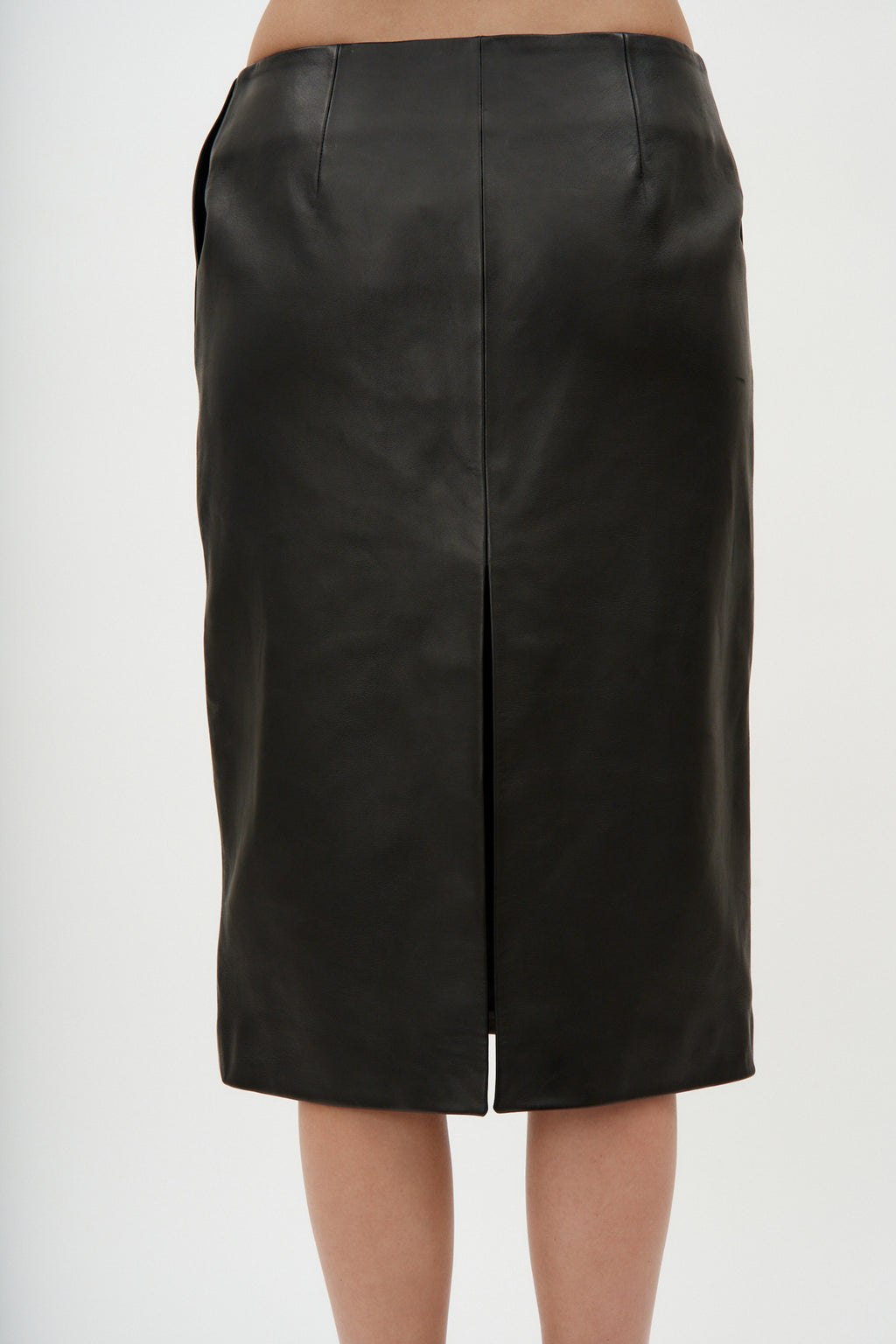 Leather Pencil Black Skirt - Désordre Boutique