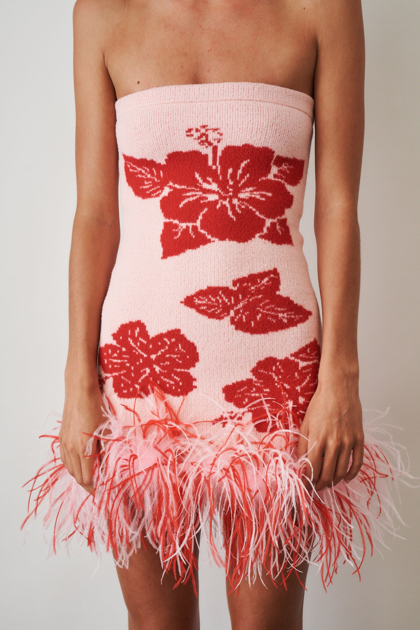 Laurie Dress Hibiscus - DÉSORDRE