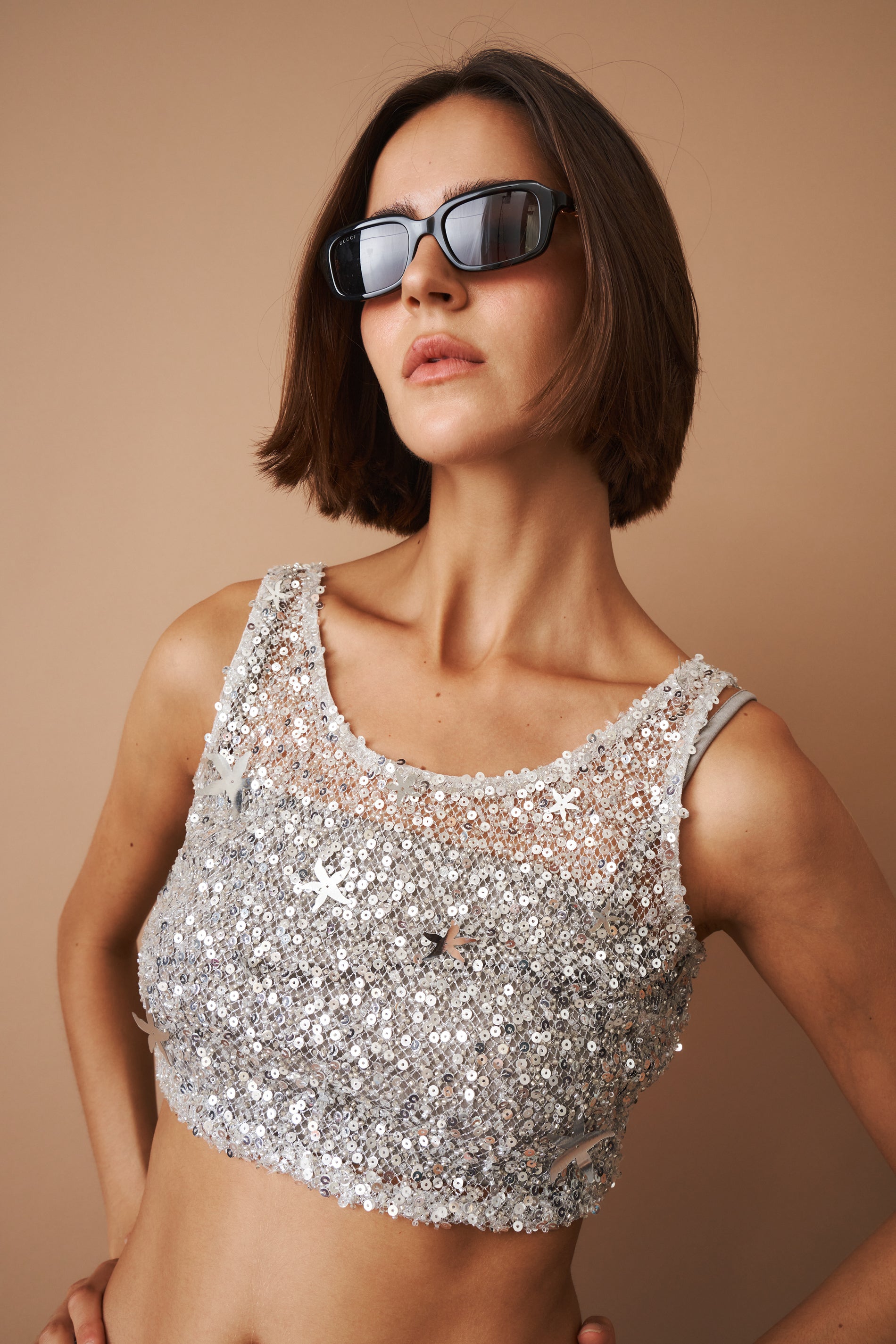 Rena Top Silver - DÉSORDRE