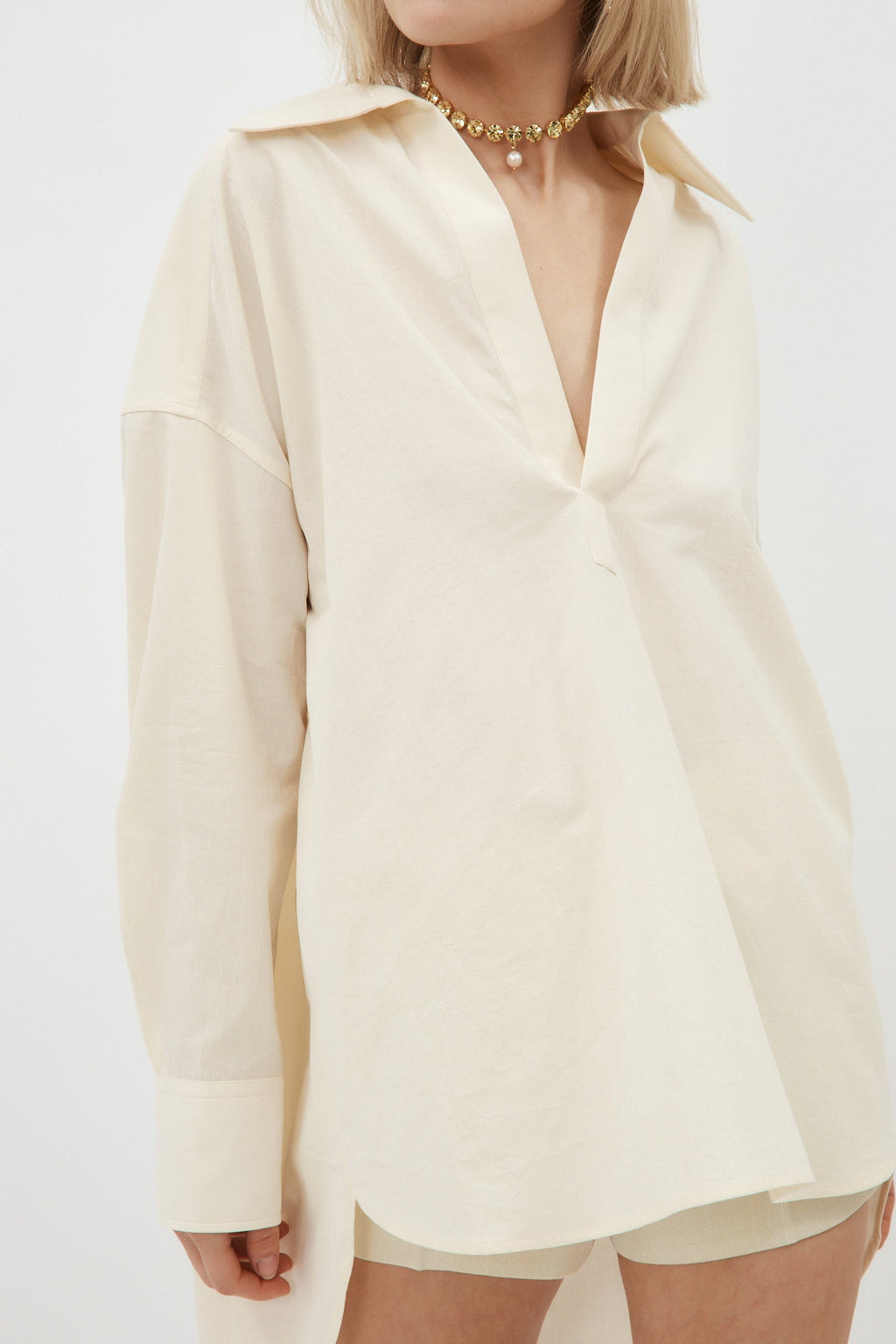 Leto Off White Shirt - Désordre Boutique