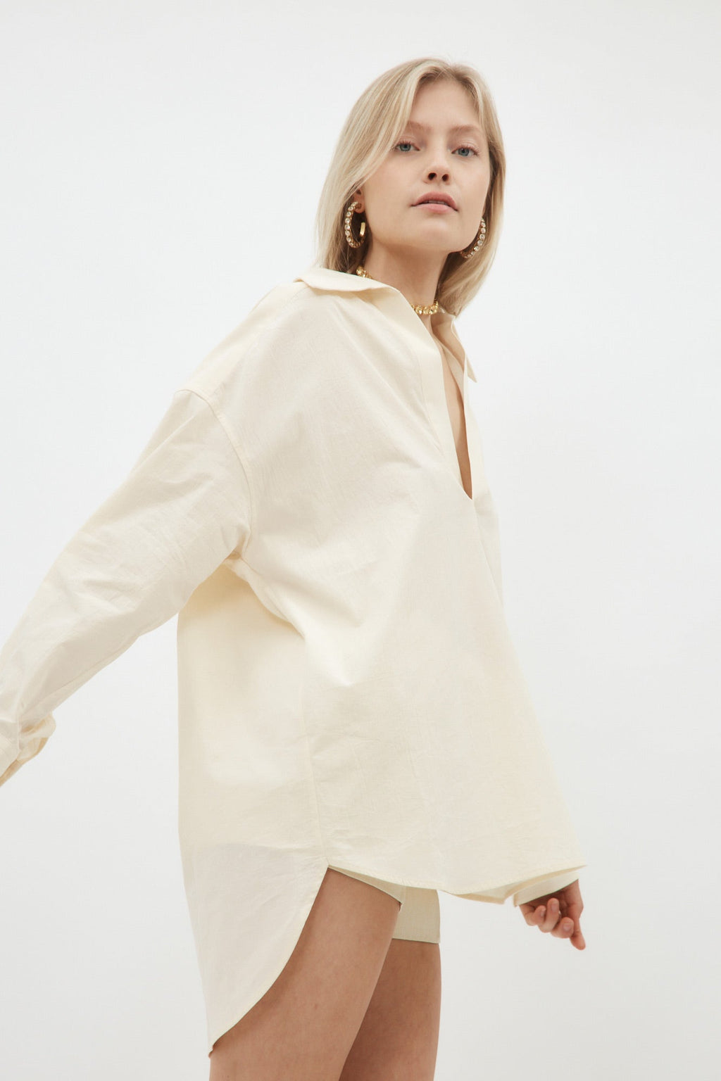 Leto Off White Shirt - Désordre Boutique