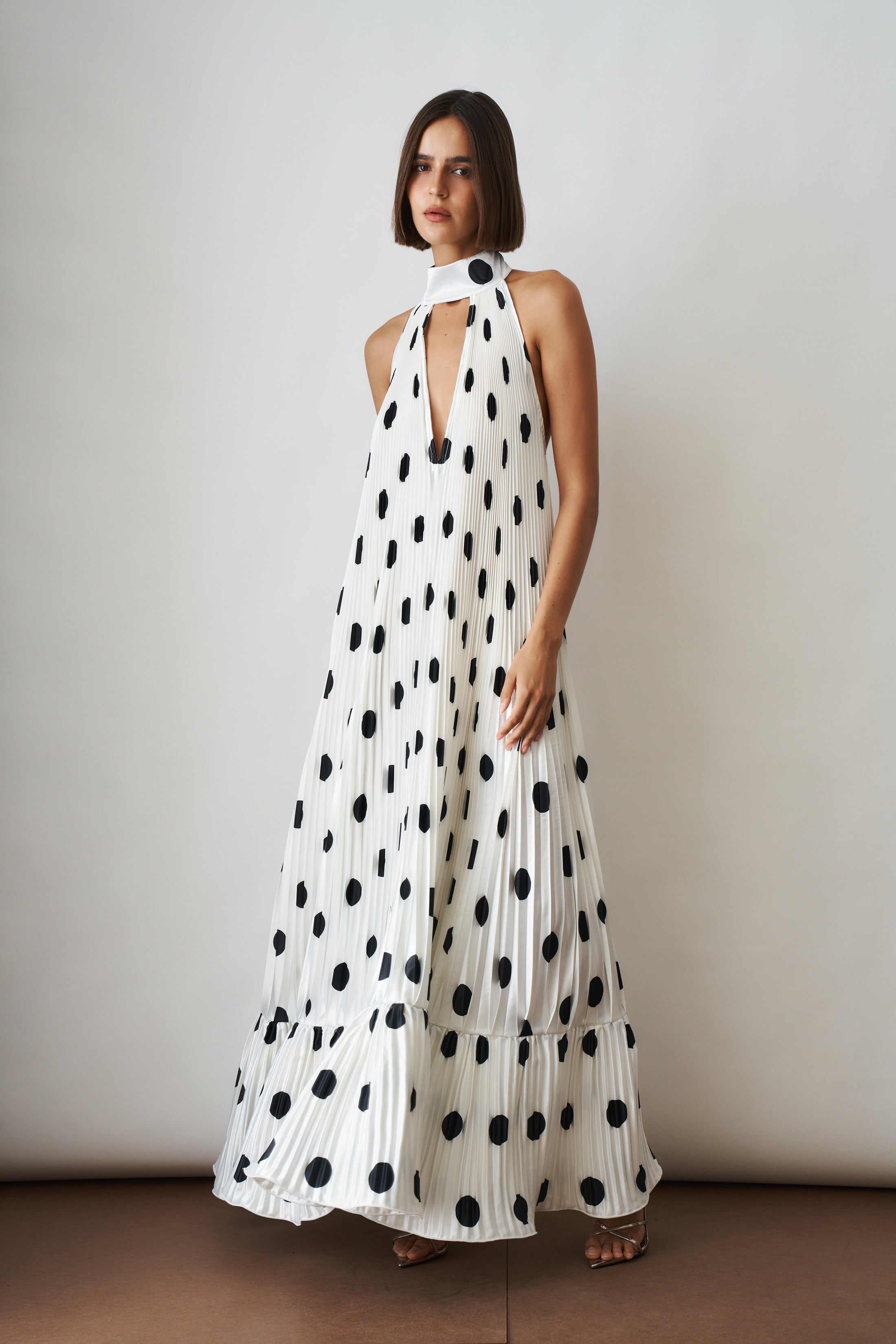 Libertie Gown Polka Dot - DÉSORDRE