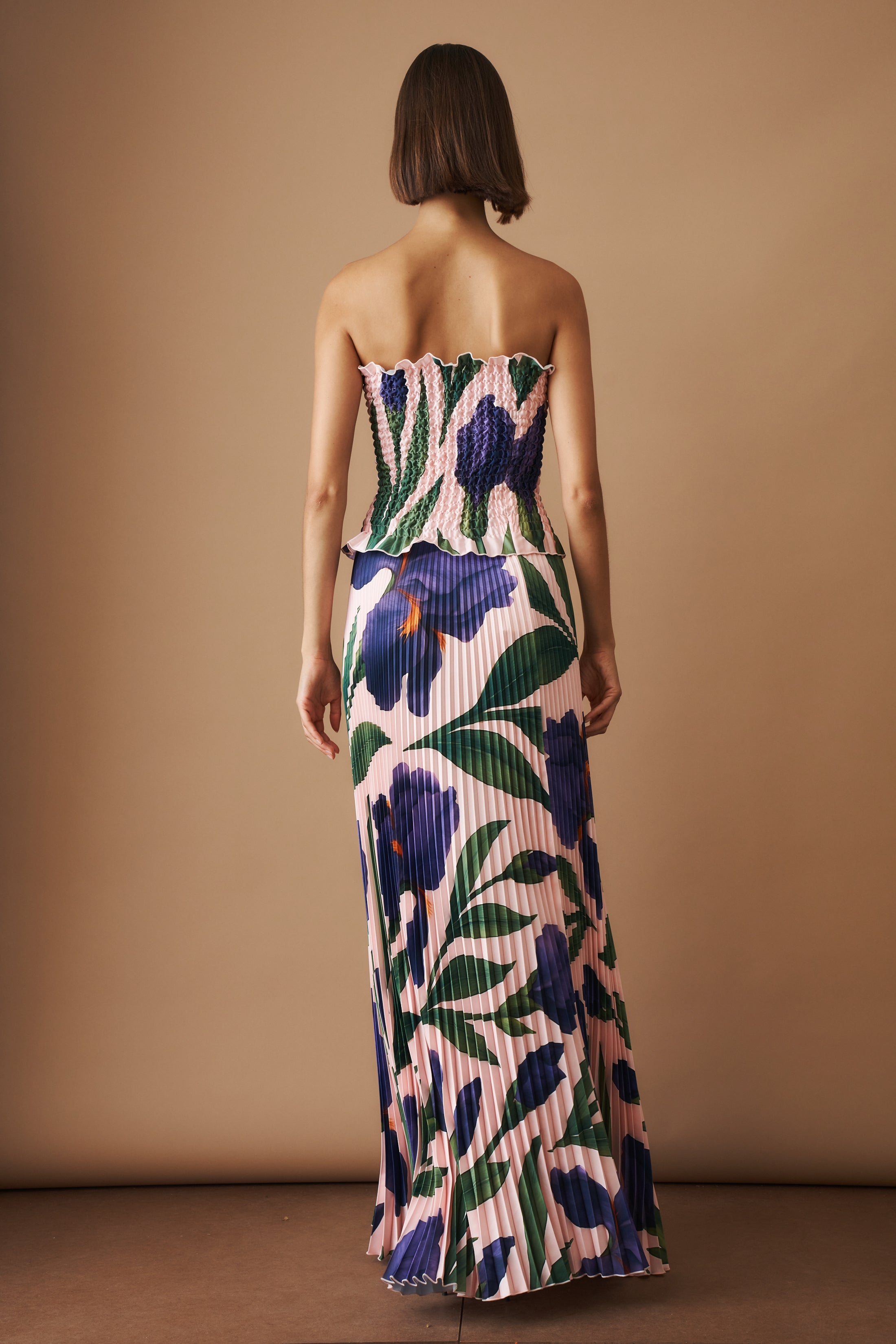 Maya Gown Iris Dress - DÉSORDRE