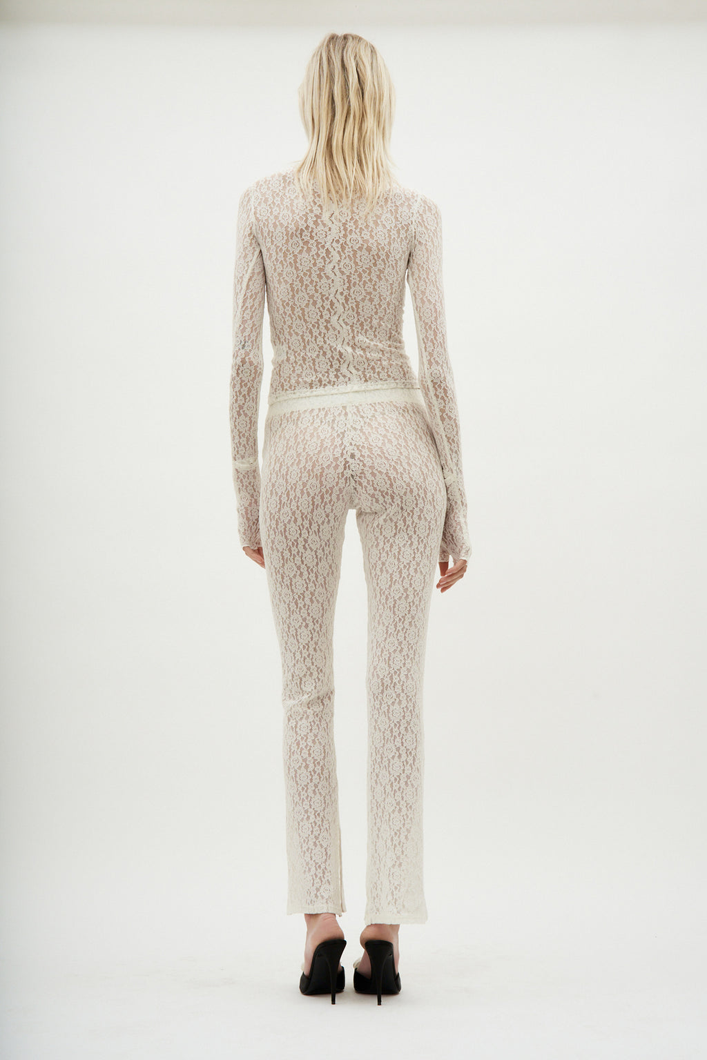 Lombardi Off White Lace Top - Désordre Boutique