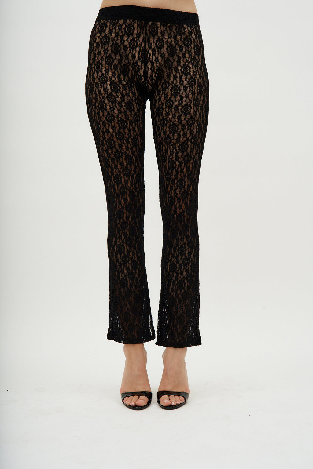 Low Rise Black Lace Legging - Désordre Boutique