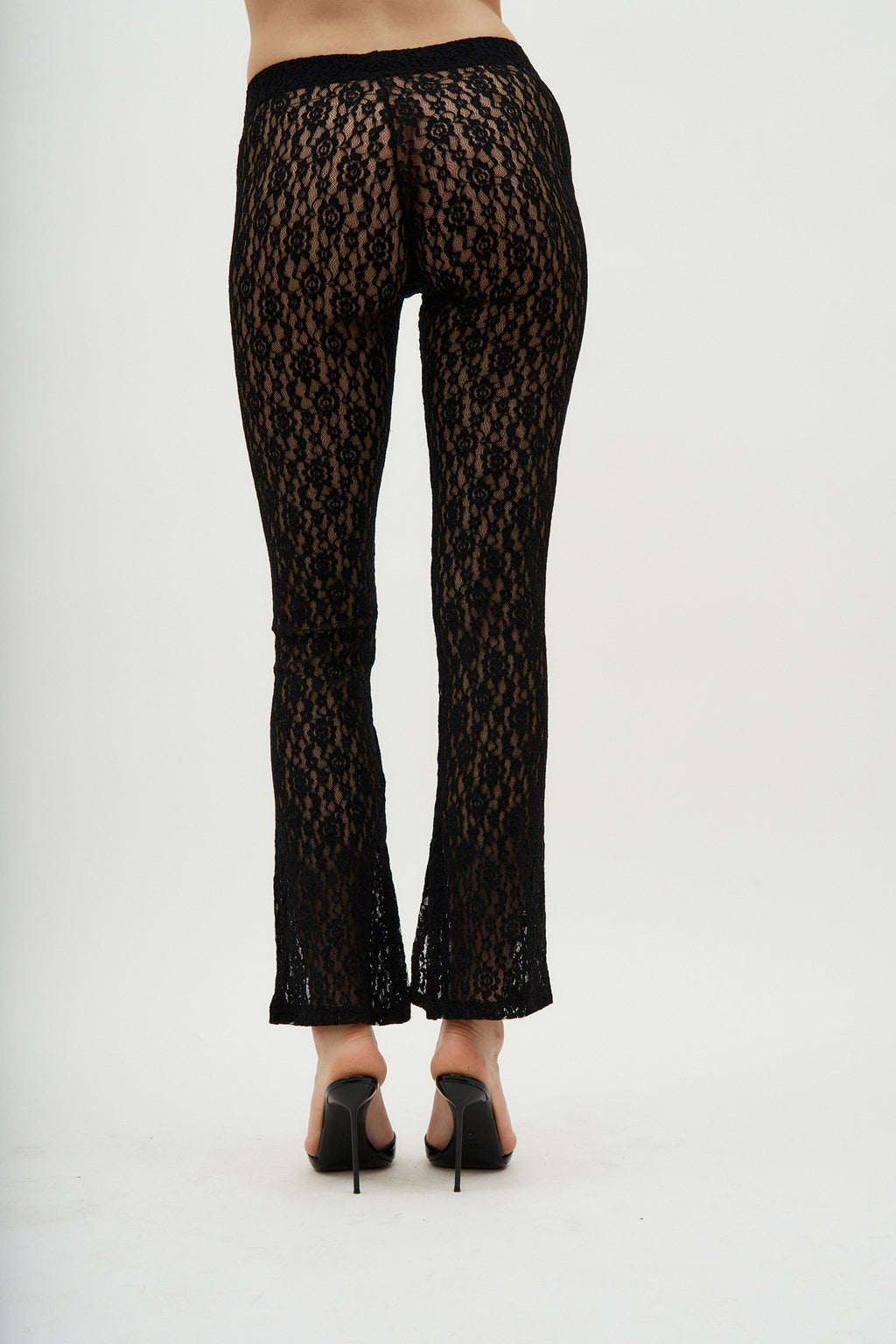 Low Rise Black Lace Legging - Désordre Boutique