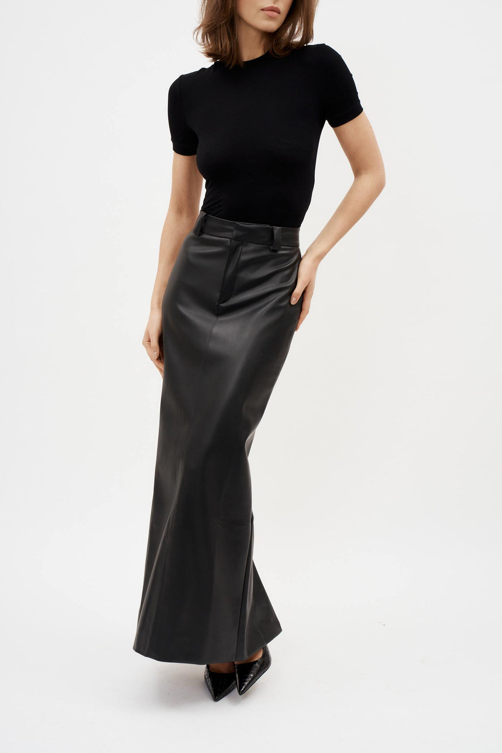 Luna Silhouette Black Skirt - Désordre Boutique