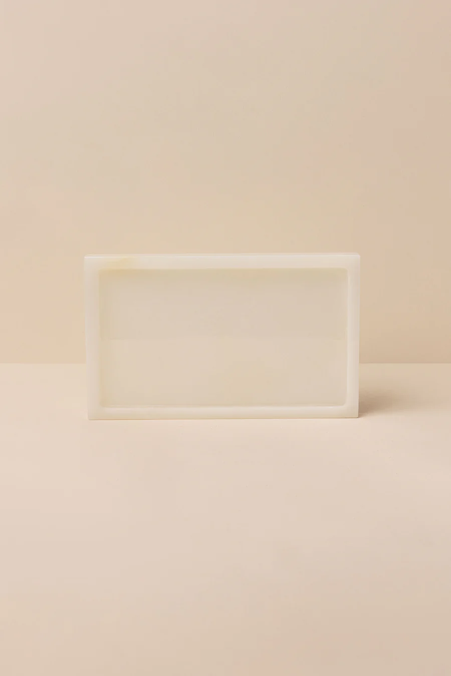 Lunar Vanity White Onyx Tray - Désordre Boutique