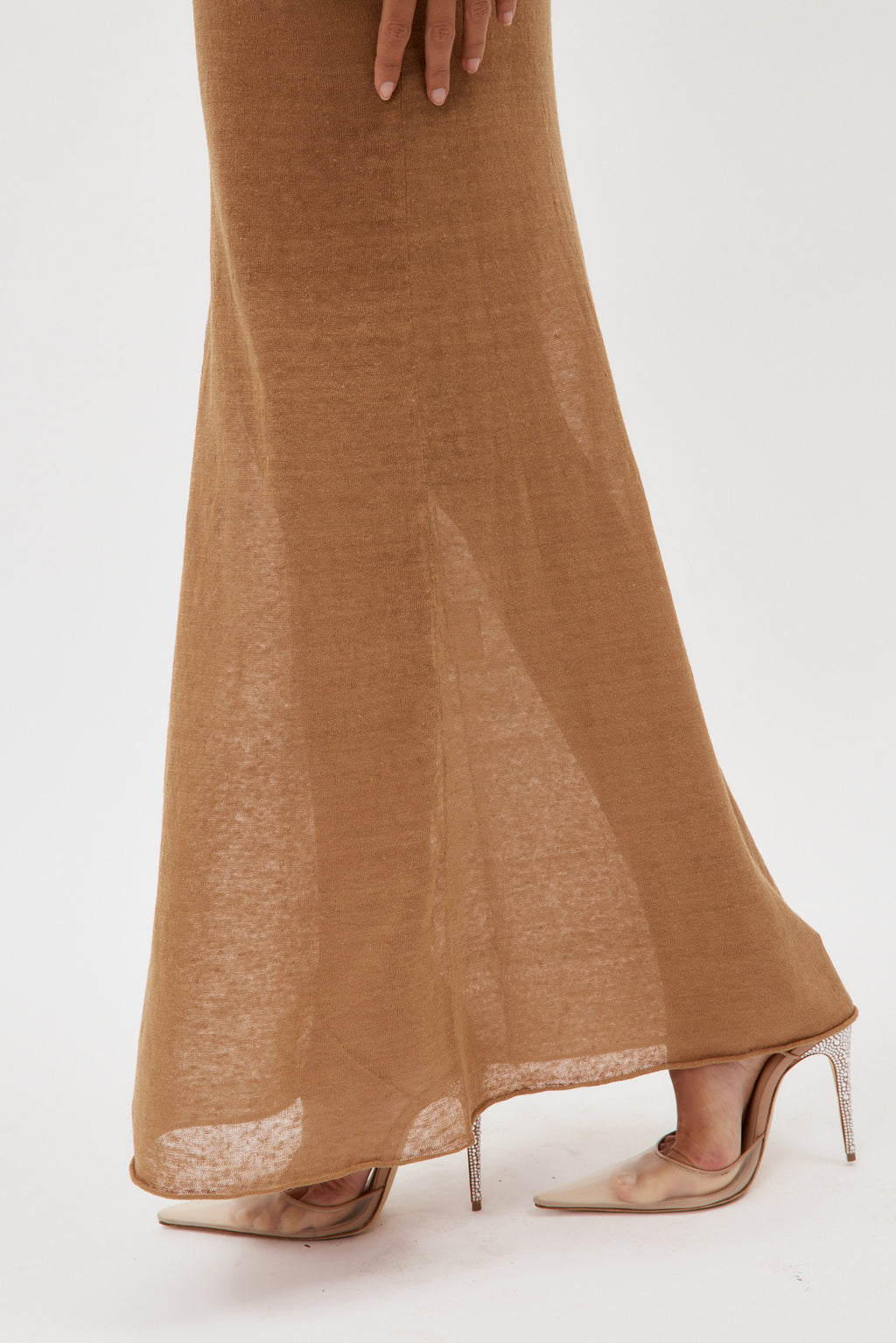 Lyca Camel Skirt - Désordre Boutique