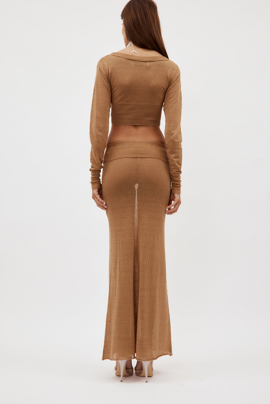 Lyca Camel Skirt - Désordre Boutique