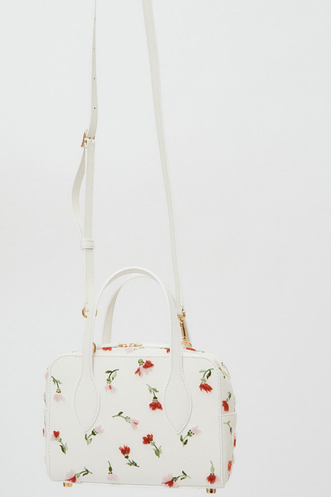 Maeve White Multi Small Crossbody Bag - Désordre Boutique