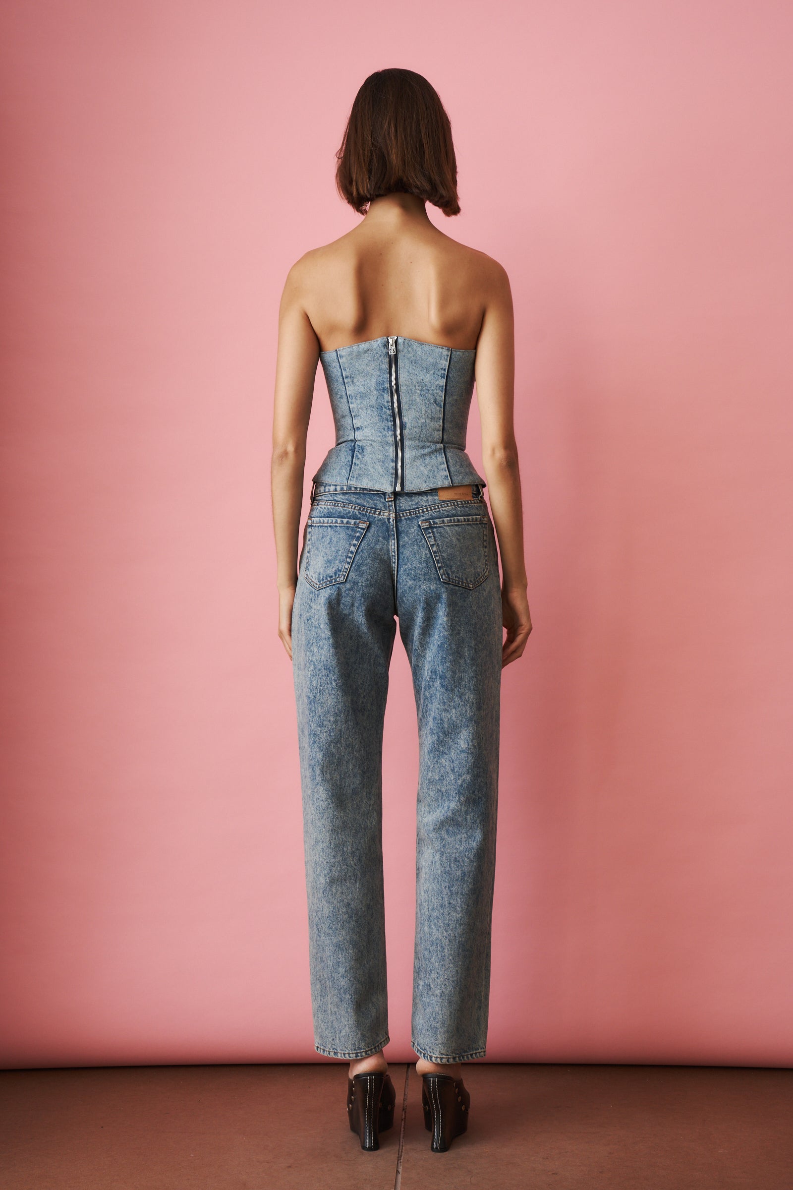 Vintage Denim Straight Leg Jeans - DÉSORDRE