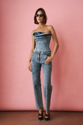 Vintage Denim Straight Leg Jeans - DÉSORDRE
