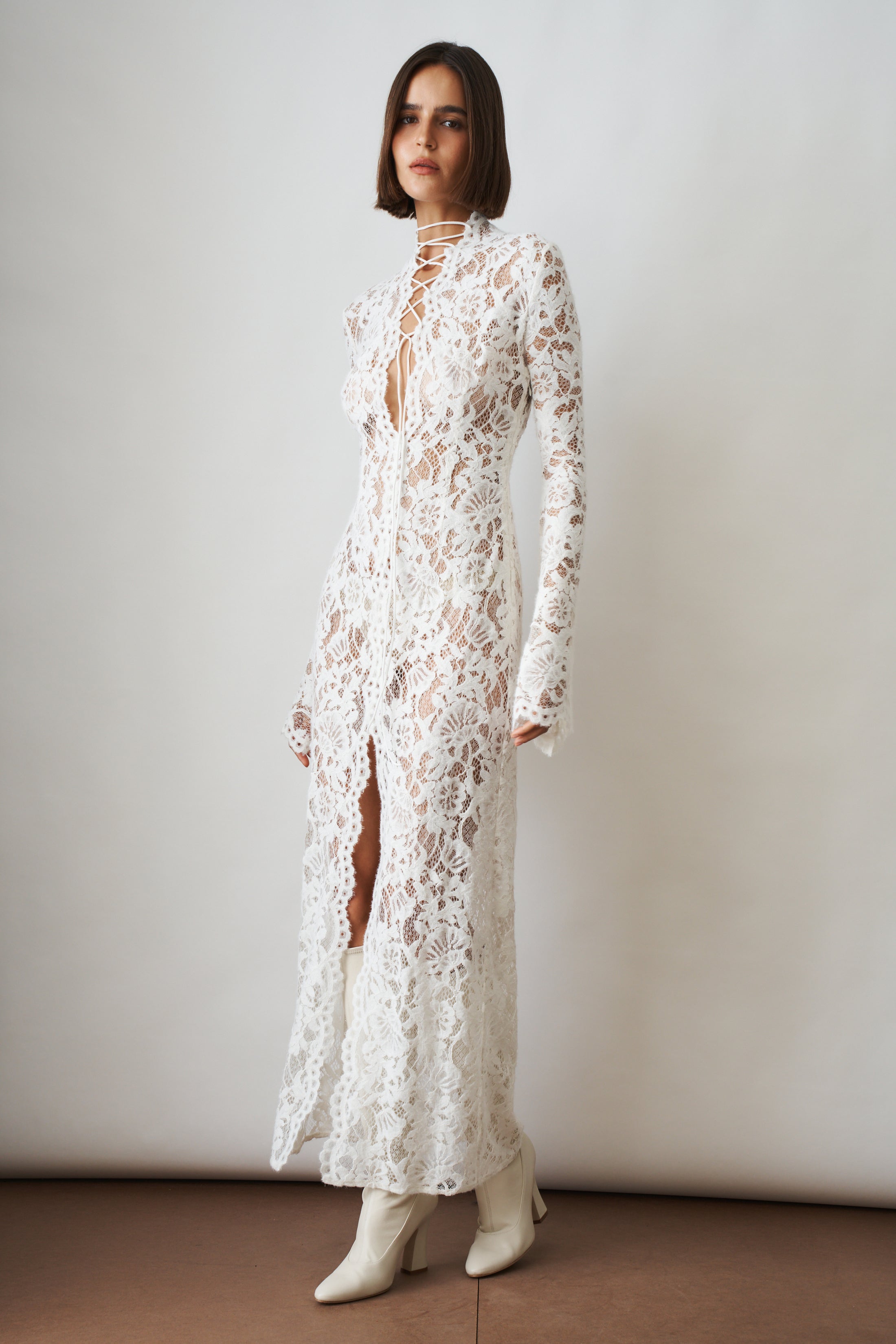 Sally Dress White - DÉSORDRE
