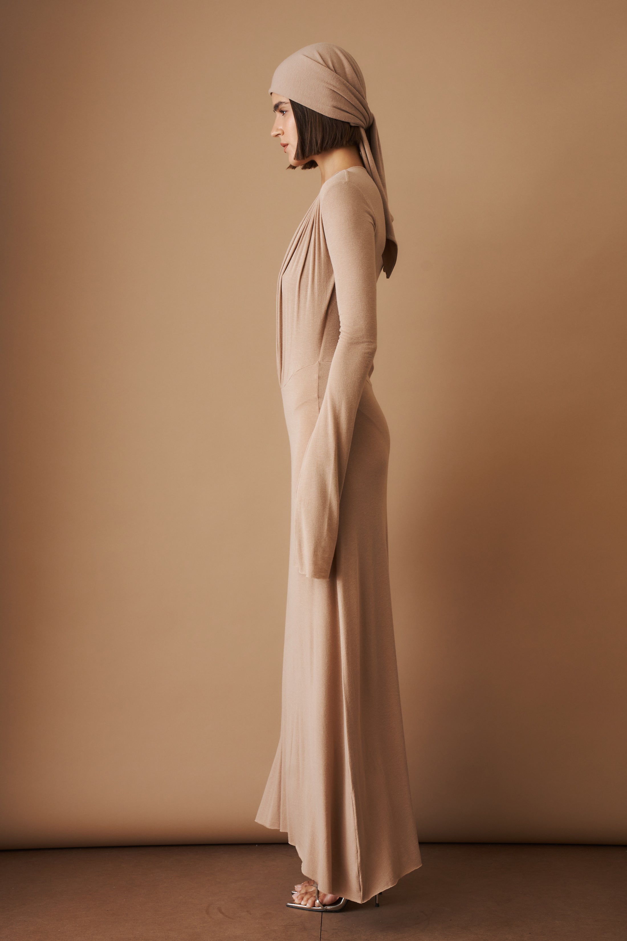 Suki Dress Pink Brown