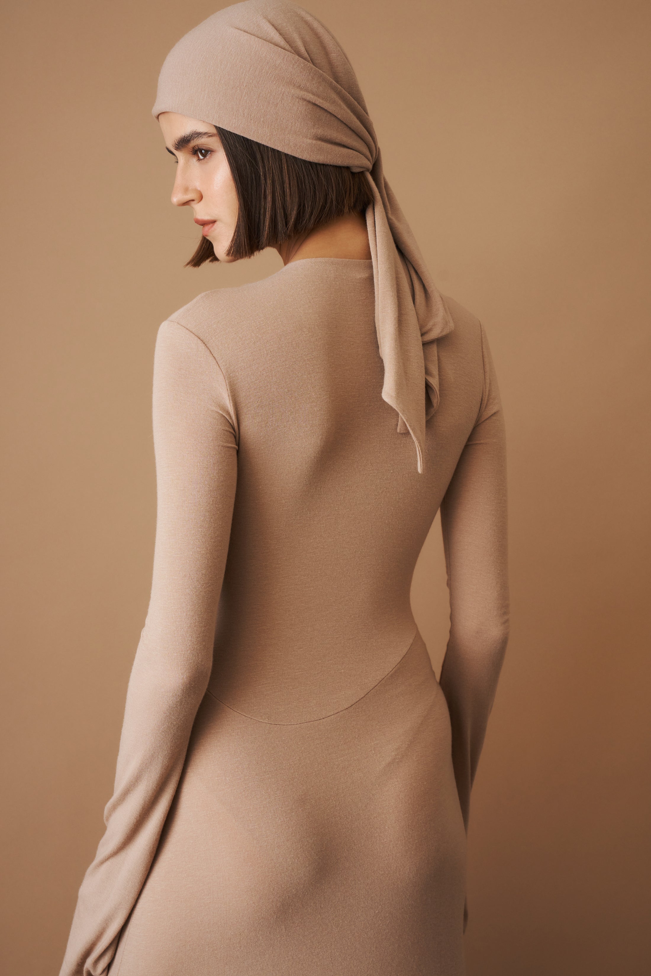 Suki Dress Pink Brown