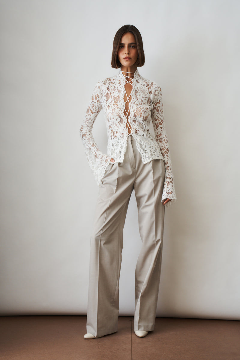 Sally Top White - DÉSORDRE