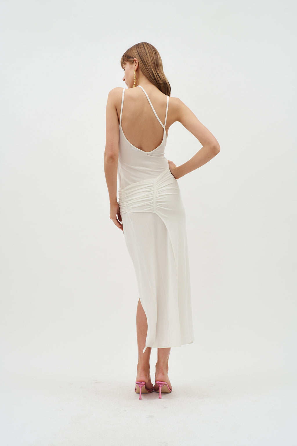 Mariacarla Off White Dress - Désordre Boutique