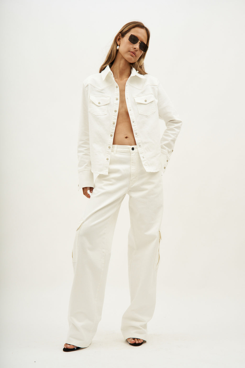 Melas White Pants - Désordre Boutique