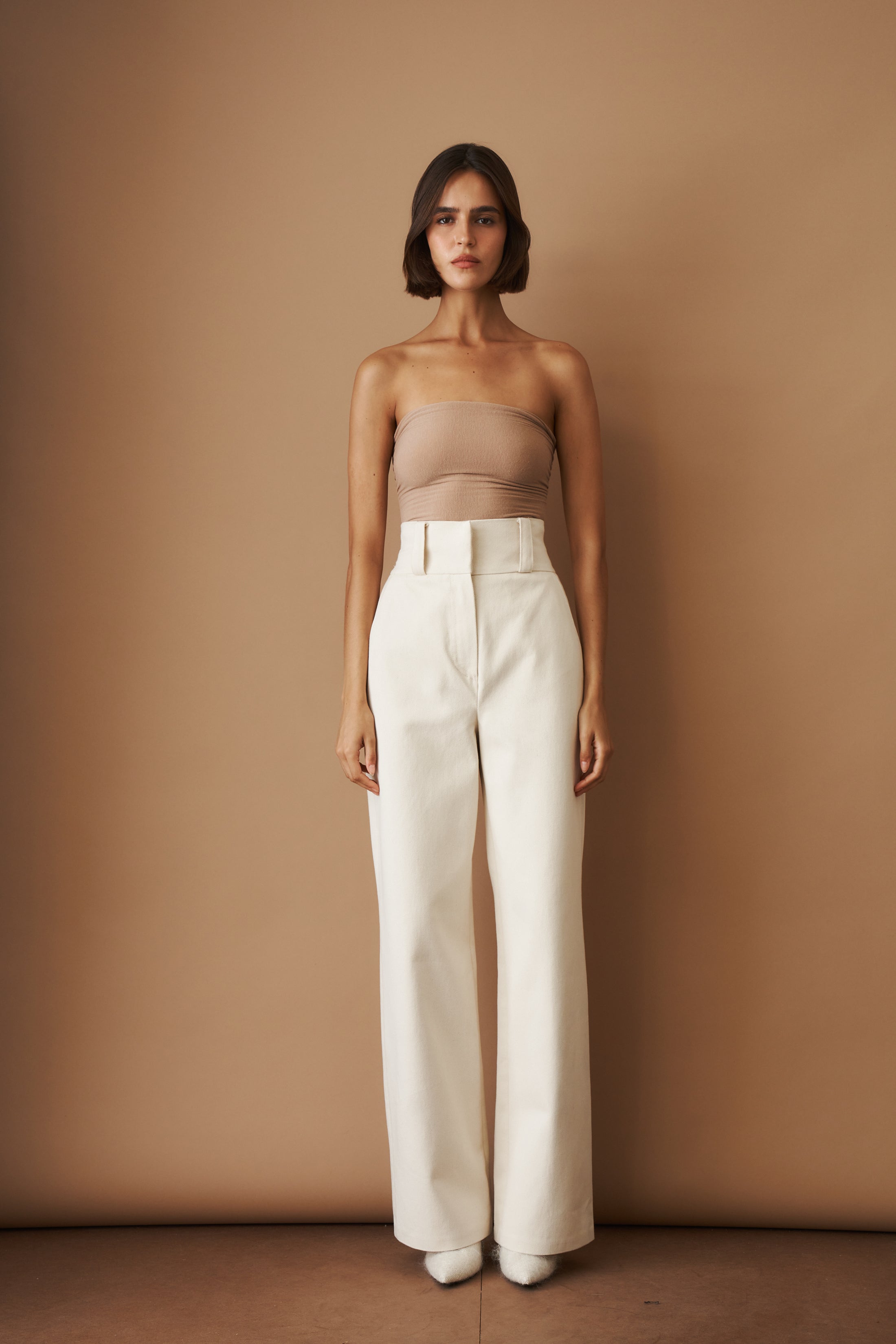 Denim Pants Eggshell