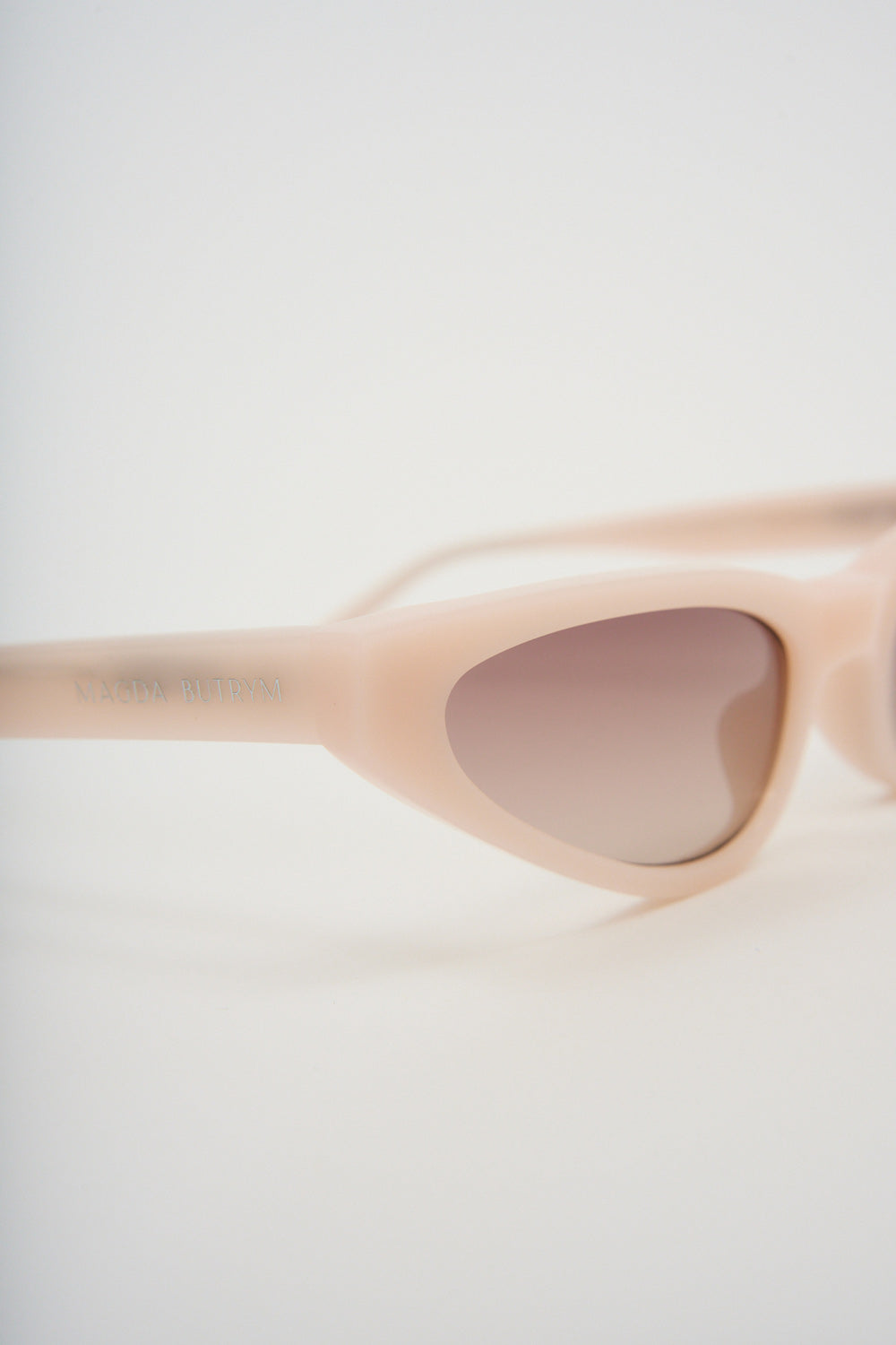 Narrow Cat Eye Pink Sunglasses - Désordre Boutique