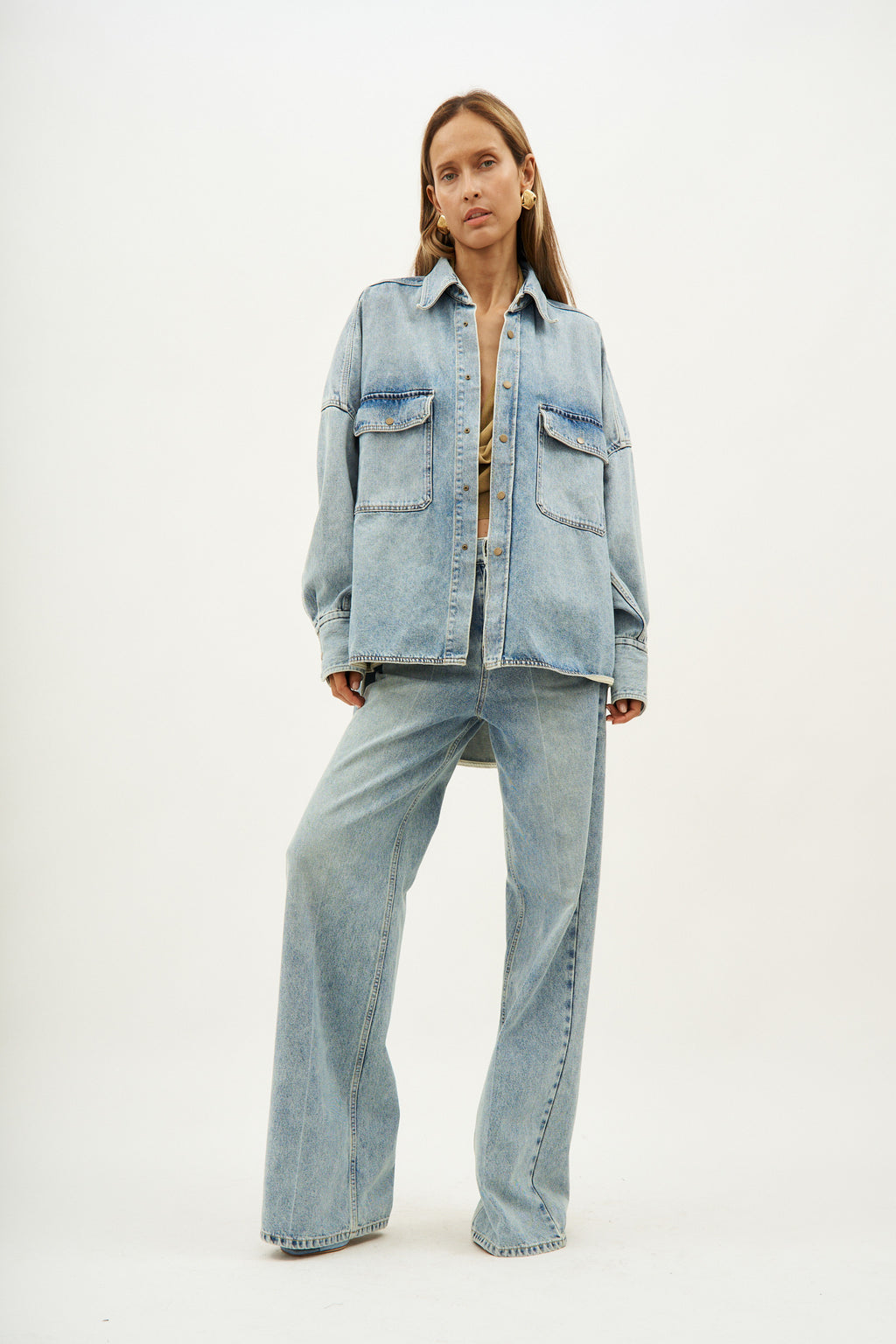 No Plan Denim Light Blue Jacket - Désordre Boutique