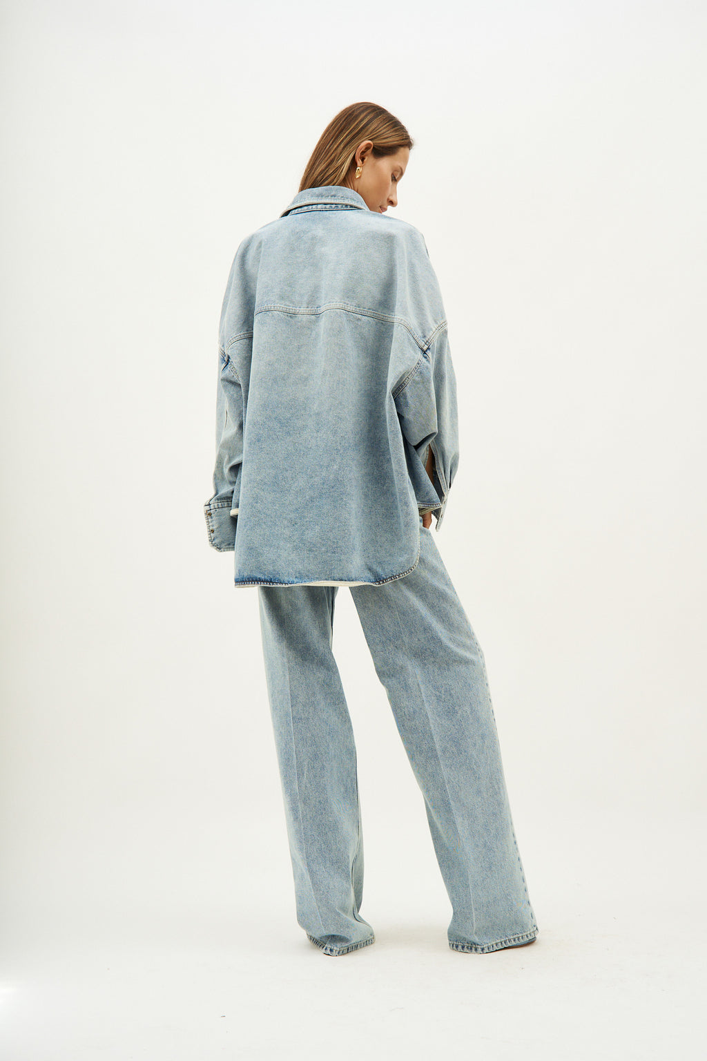 No Plan Denim Light Blue Jacket - Désordre Boutique