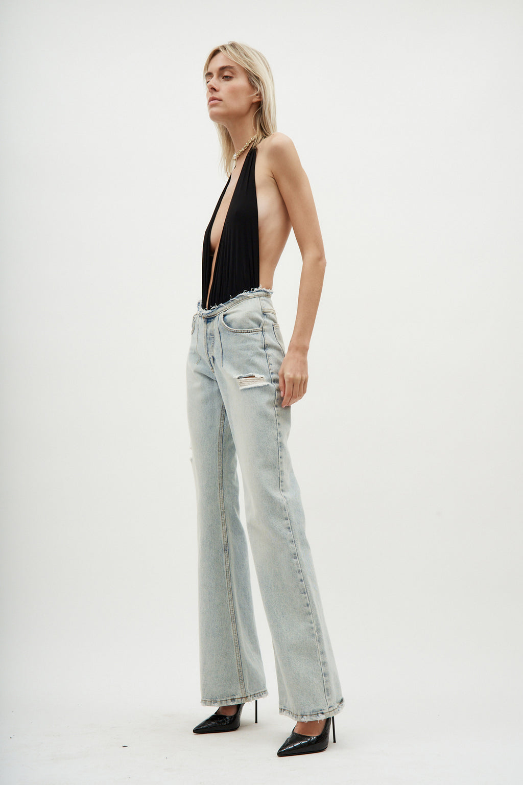 Nula Blue Pants - Désordre Boutique