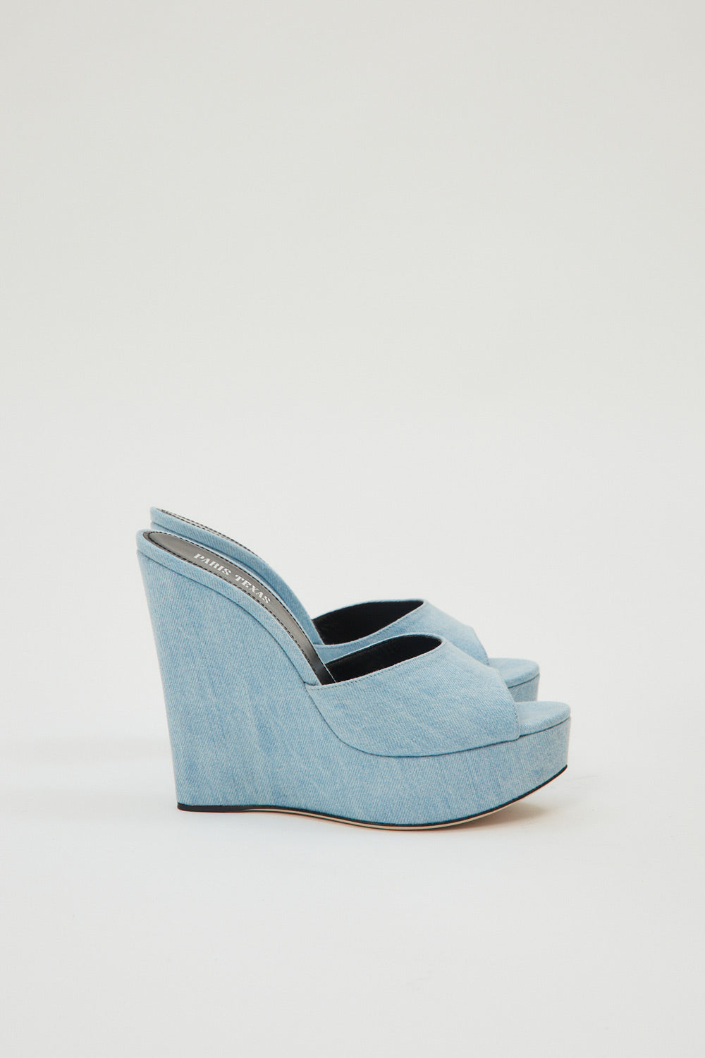 Olga Blue Denim Platforms - Désordre Boutique