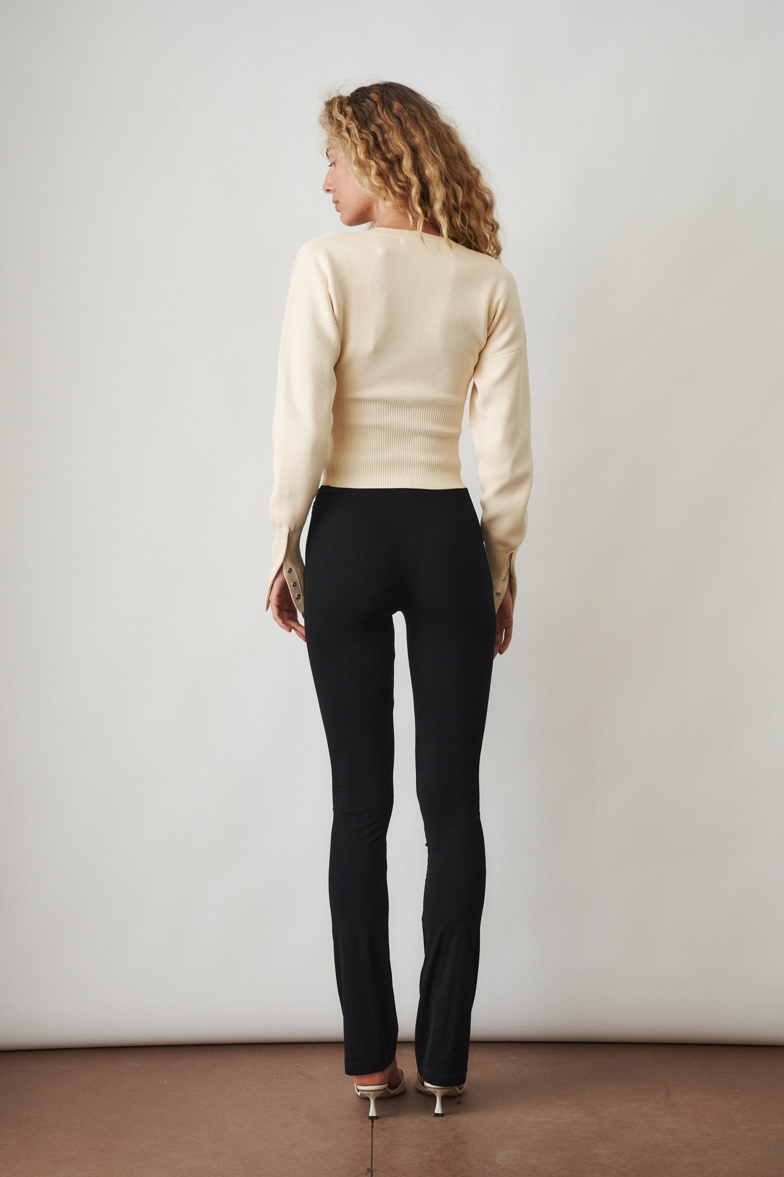 The Weekend Knit Cardigan Cream - DÉSORDRE